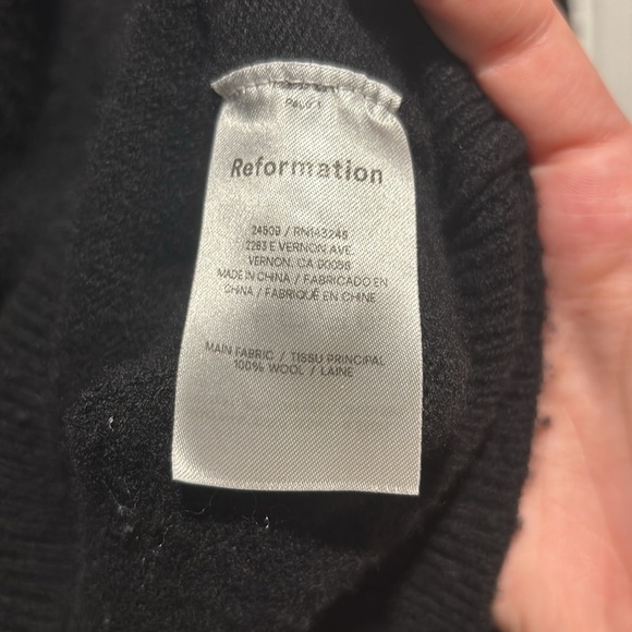 REFORMATION mixed emotions sweater - Picture 3 of 7